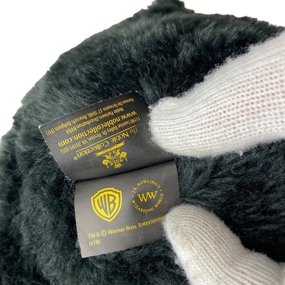 Fantastic Beasts Niffler Harry Potter Stuffed Animal Black Plush Warner Brothers - Picture 7 of 13